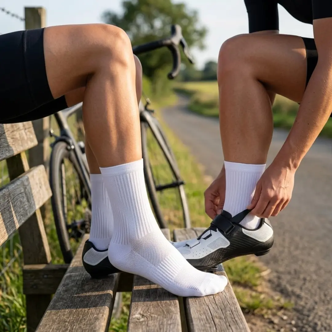 NUVEX Fietssokken Hoge Sokken 3 Paar - 42-45