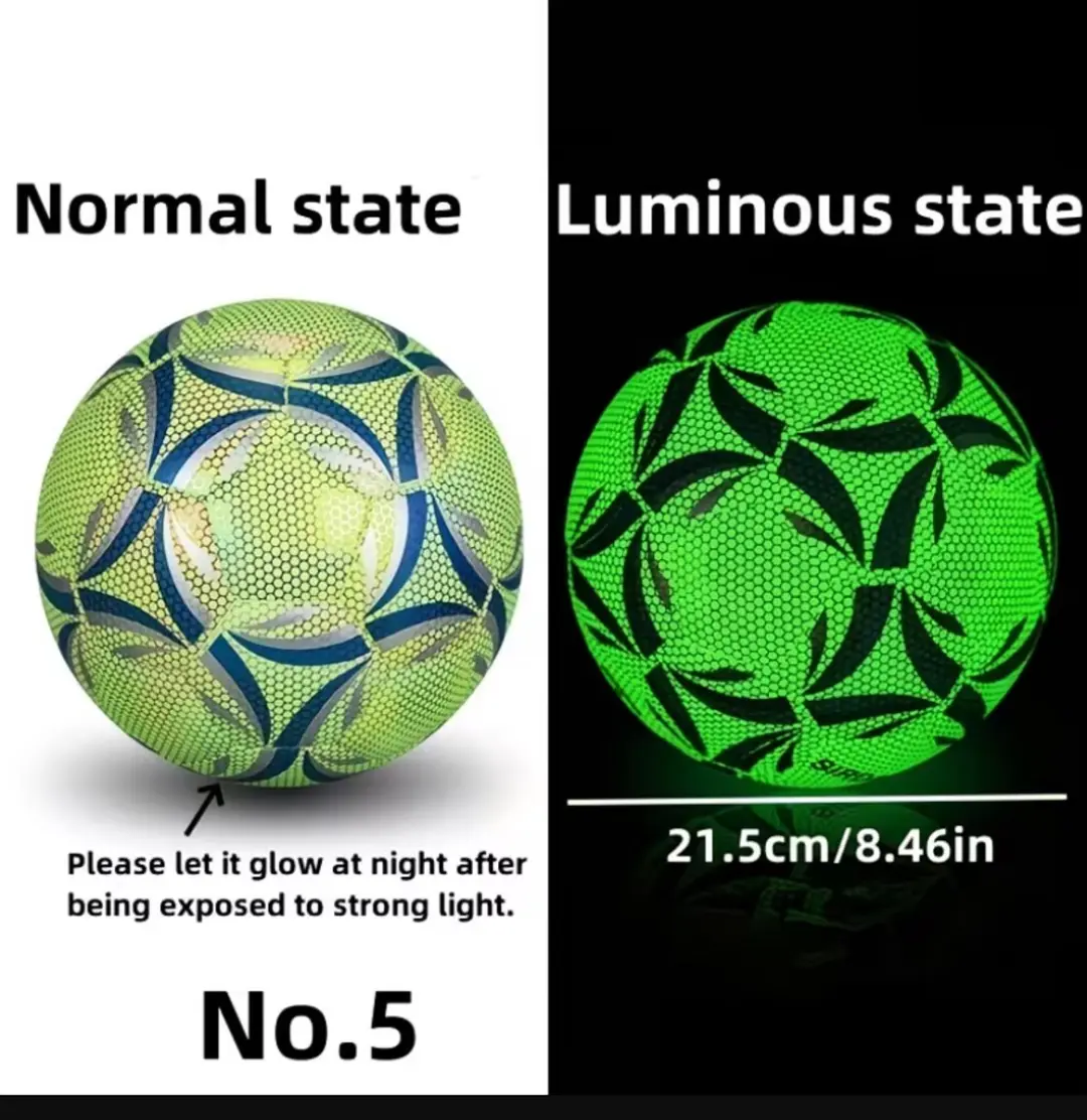 NuveX Glow Voetbal Maat 5