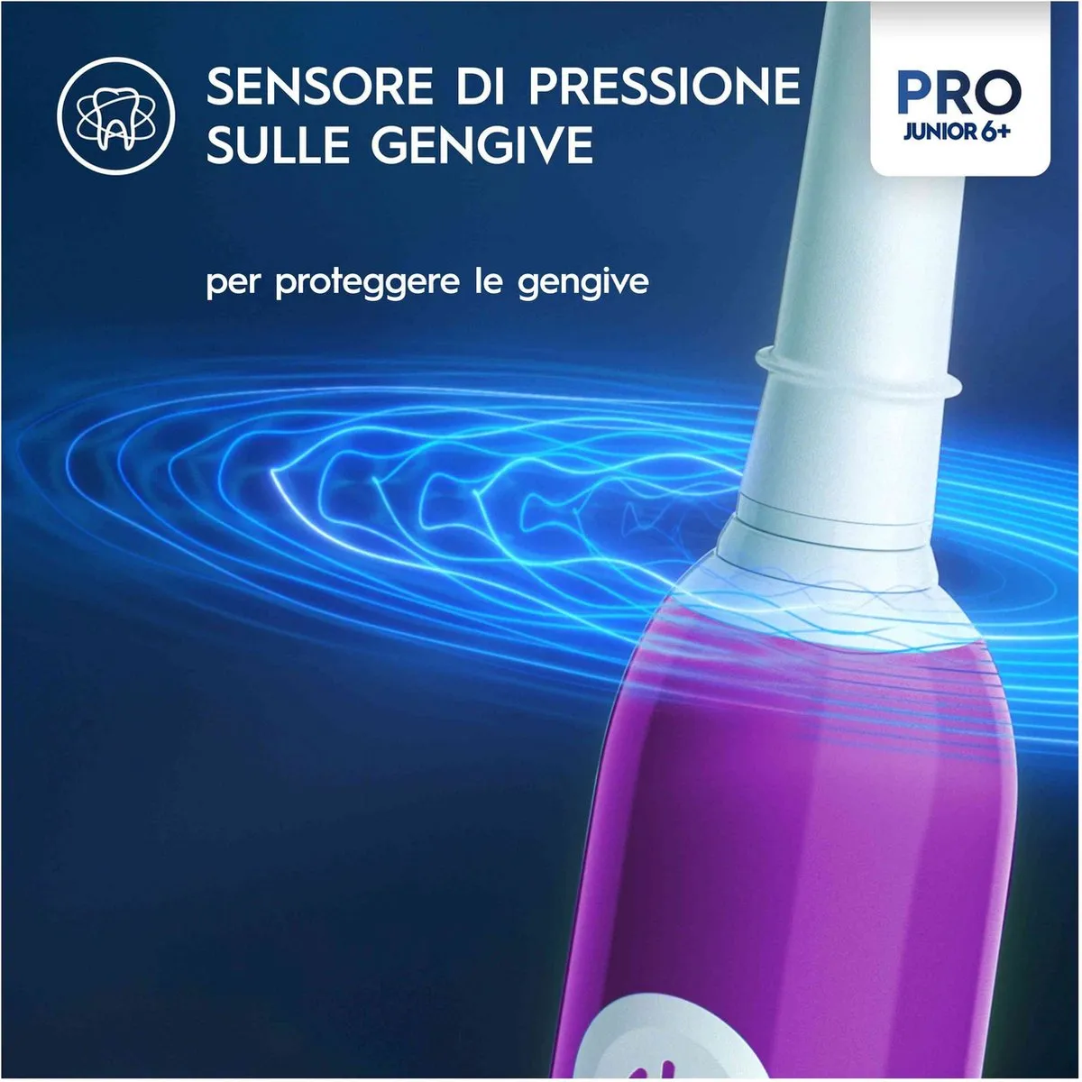 Oral-B PRO Junior 6+ Elektrische Tandenborstel - Paars