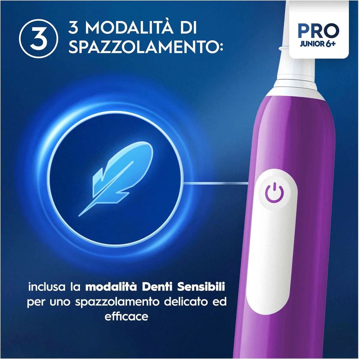 Oral-B PRO Junior 6+ Elektrische Tandenborstel - Paars