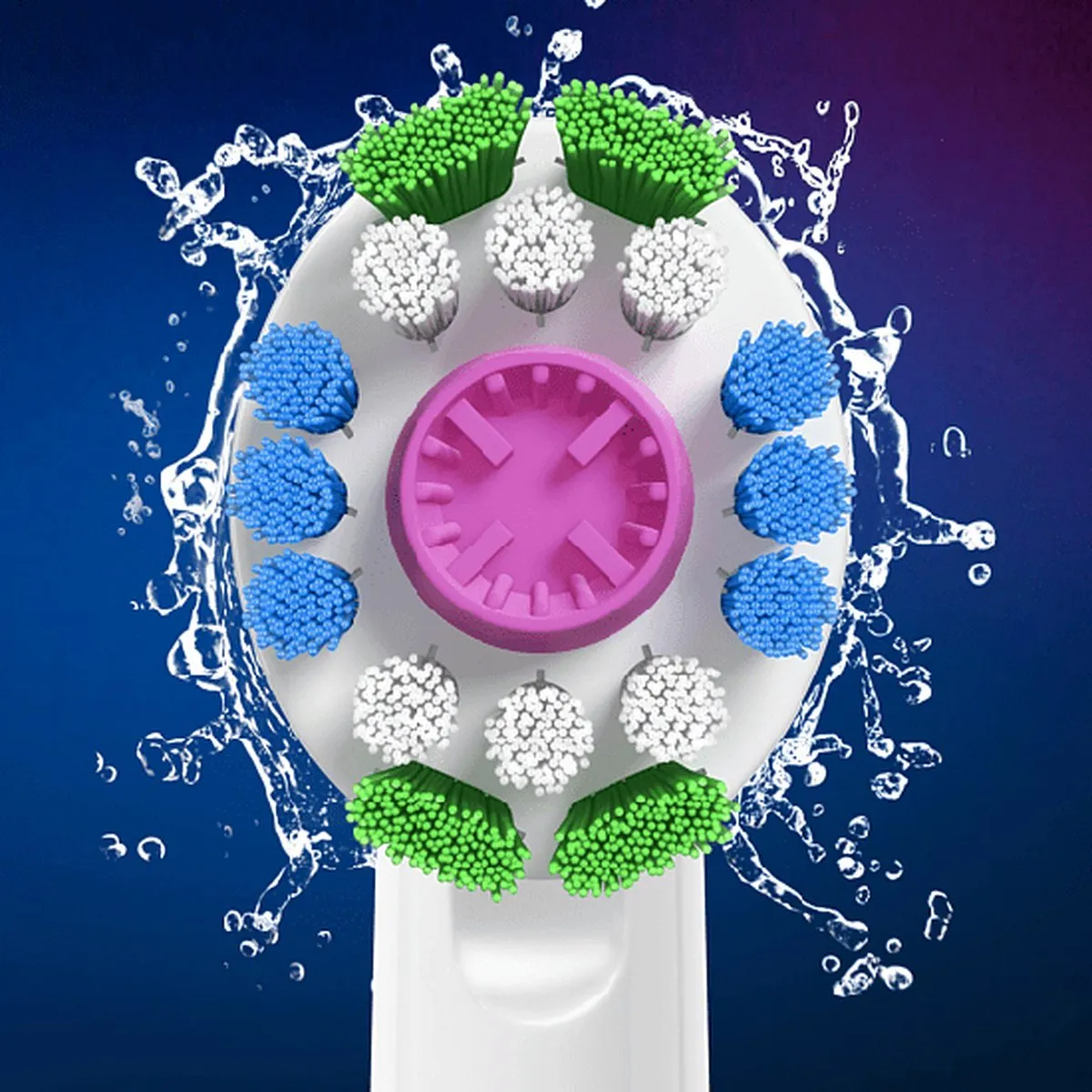 Oral-B 3D White Pro Opzetborstels - 2 Stuks