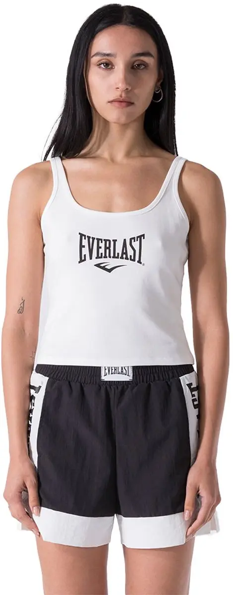 Everlast Stretch Mouwloos T-shirt Wit S