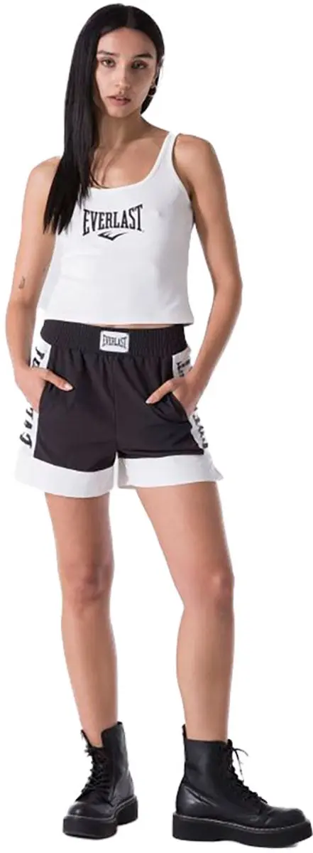 Everlast Stretch Mouwloos T-shirt Wit S