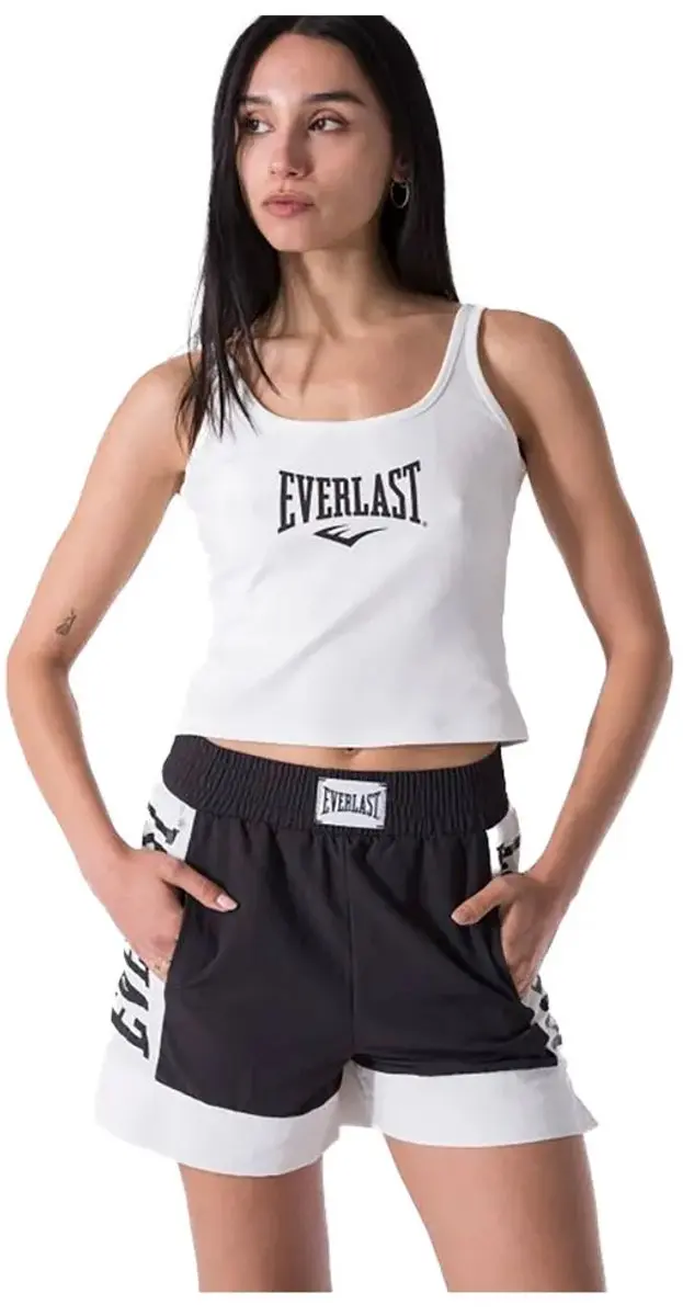 Everlast Stretch Mouwloos T-shirt Wit S - afbeelding 6 van 6