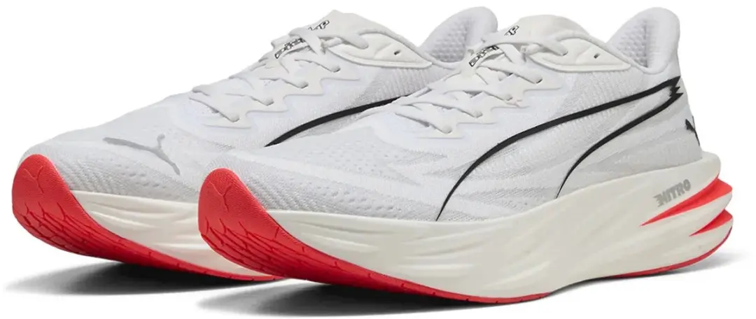PUMA Deviate Pure Nitro Hardloopschoenen 40.5 - Wit