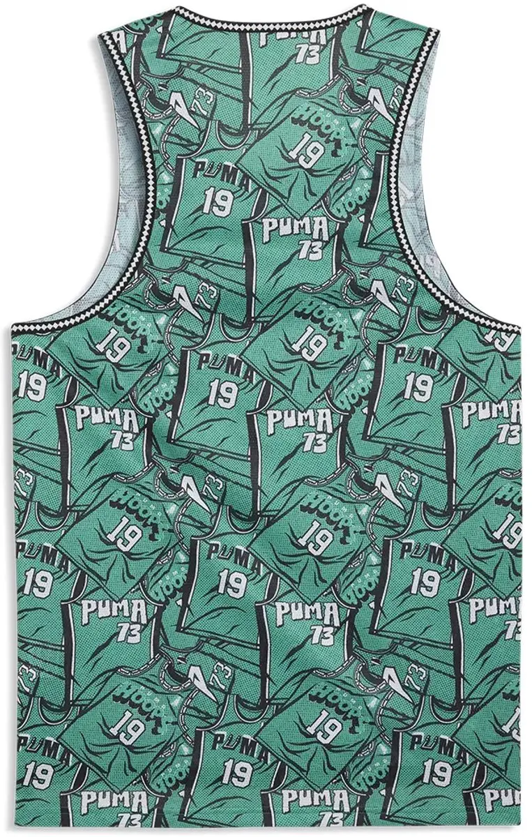 PUMA Flagrant Foul Hoops Mouwloos T-shirt L - Groen