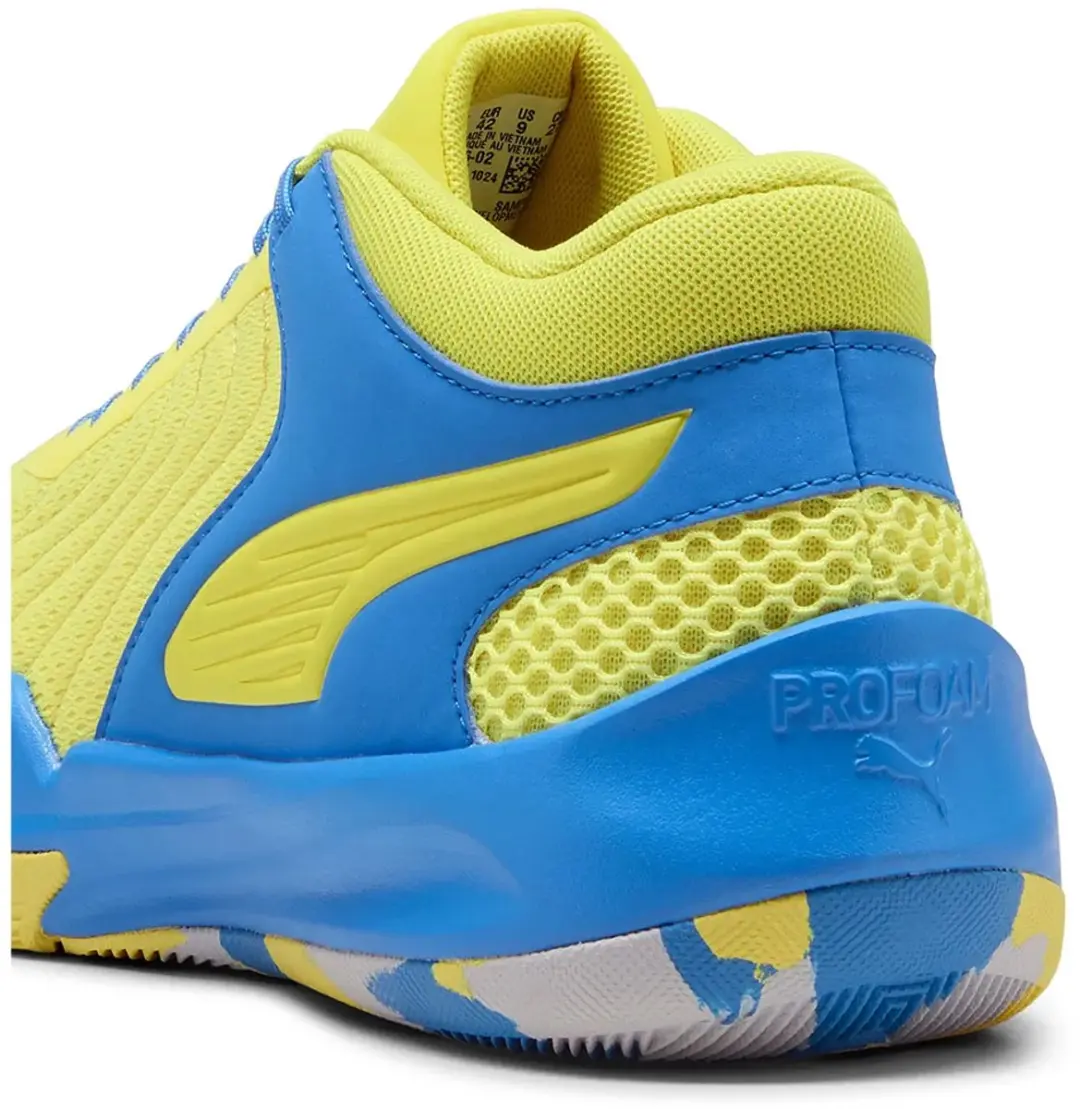 PUMA Court Pro 2 Marble Basketbalschoenen - Geel - EU 44