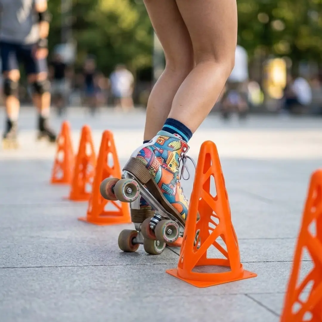 NuveX Oranje Marker Kegels 23cm - 10 Stuks