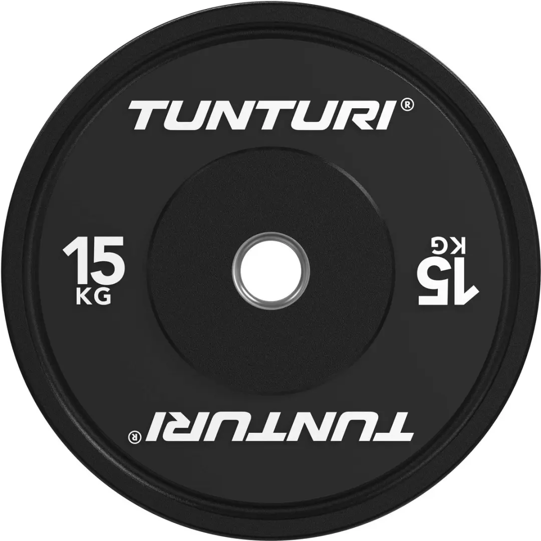 Tunturi Platinum Halterschijven 15kg - Zwart