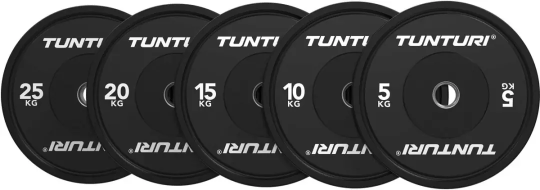 Tunturi Platinum Halterschijven 15kg - Zwart