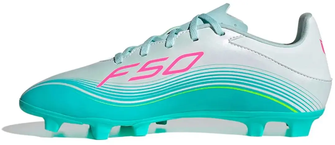 Adidas F50 Messi Club FG Voetbalschoenen - Blauw/Zilver - 44 2/3