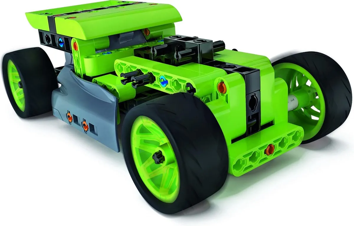 Clementoni Mechanica Laboratorium Showwagen Pullback - 130 Onderdelen - Multicolor