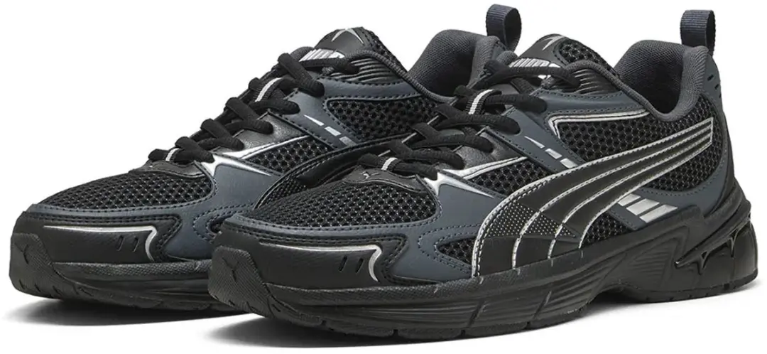 PUMA Milenio Tech 2000 2Tone Schoenen - EU 36 - Zwart/Grijs