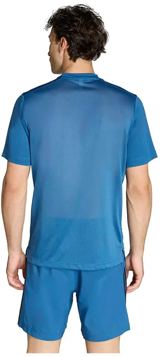 Adidas Tech Essentials T-shirt 3 Stripes - Blauw 2XL