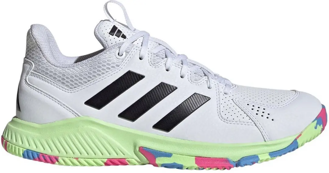 Adidas Court Flight Indoor Sportschoenen Dames 42 - Wit