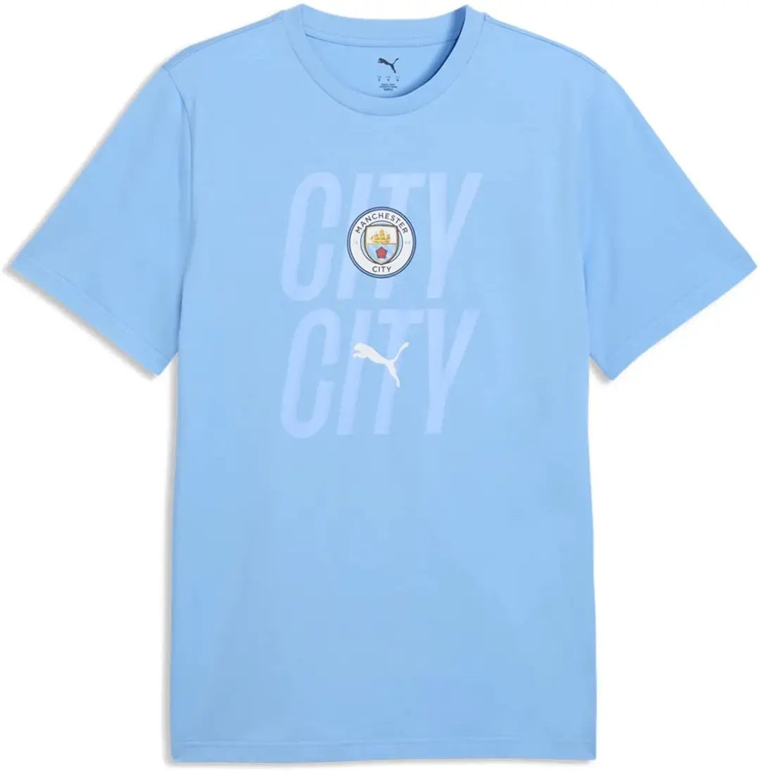 PUMA Manchester City FC T-shirt - Blauw S