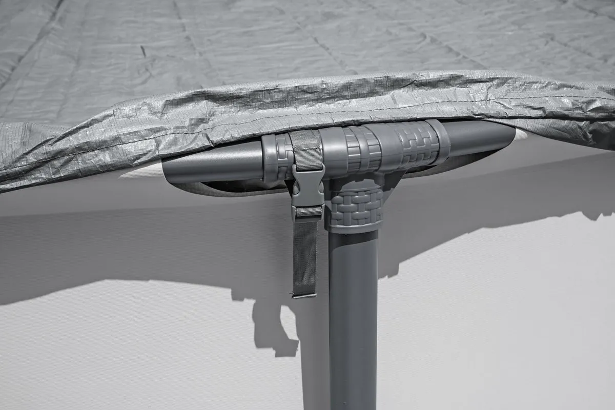 Bestway Premium Zwembadafdekking 549cm - Grijs