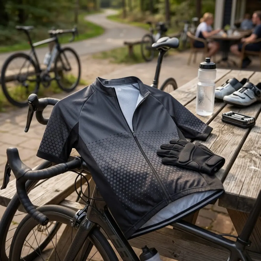 NUVEX Wielren Shirt Korte Mouw - Diepgrijs XL