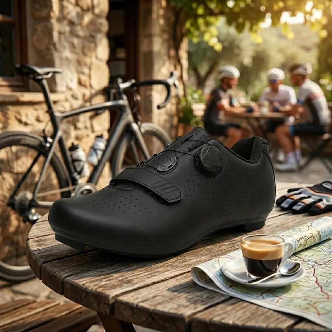 NUVEX Diepzwarte MTB Schoenen 40 - Klikpedaalcompatibel