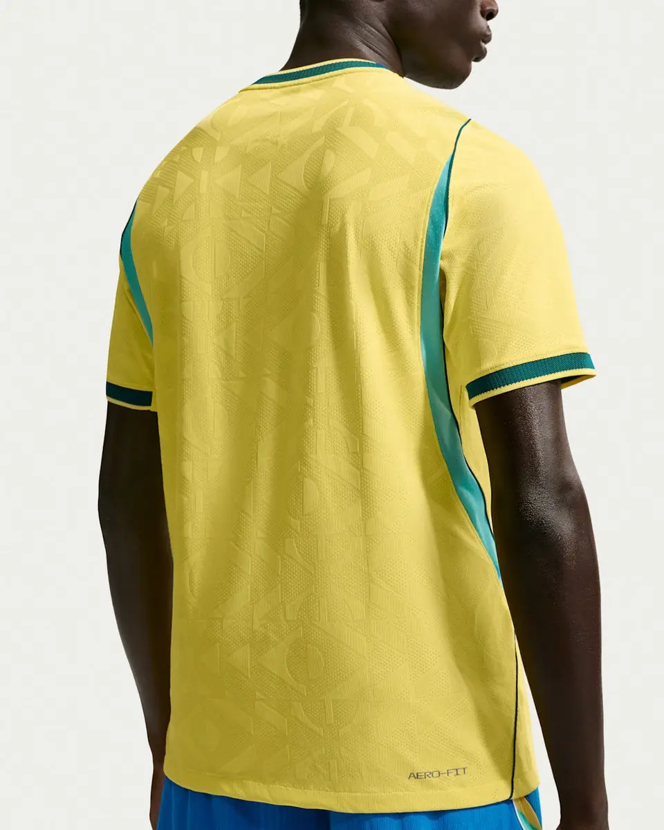 Nike Brazil National Team 2026 Voetbalshirt M - Geel