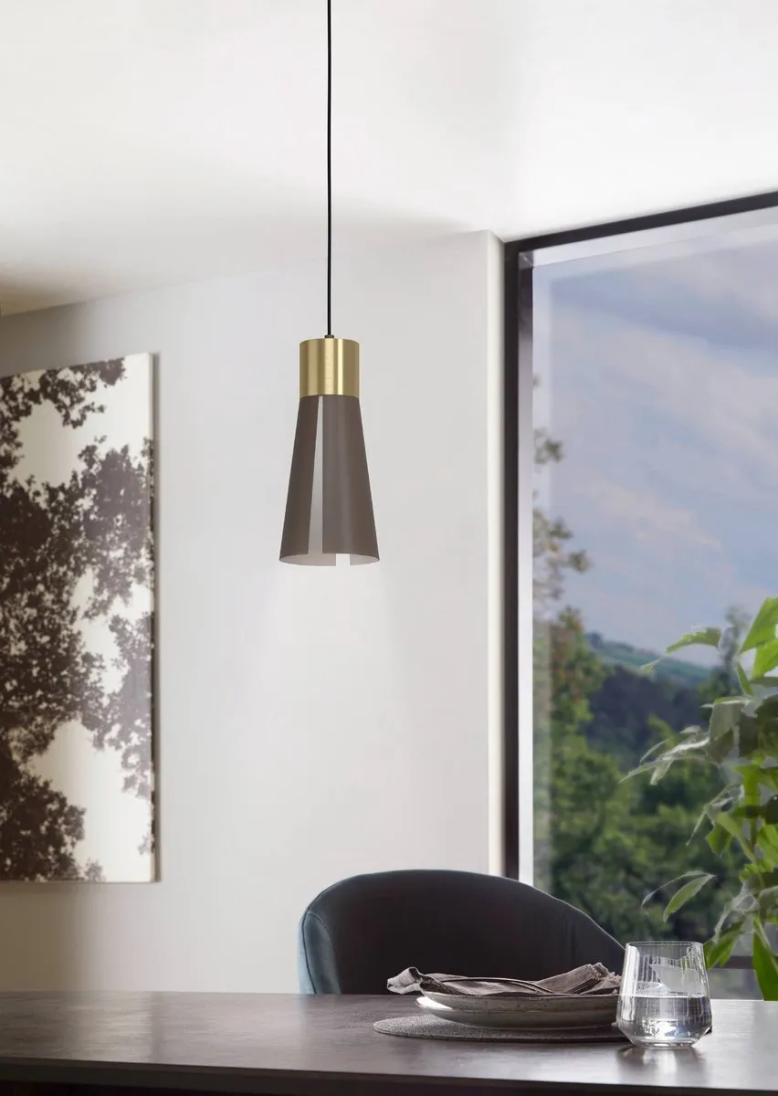 Eglo Losalomas Hanglamp GU10 - 3 Lichtpunten - Mokka - afbeelding 6 van 6