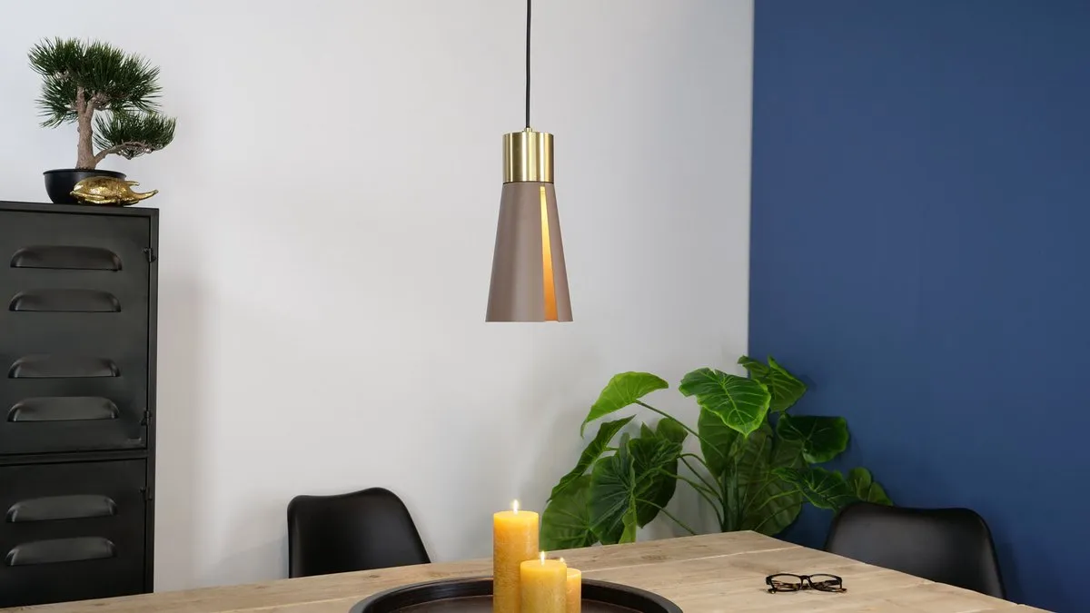 Eglo Losalomas Hanglamp GU10 - 3 Lichtpunten - Mokka