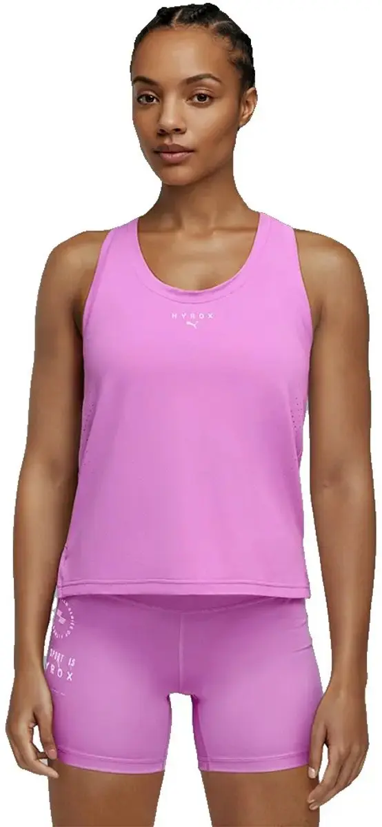 PUMA X Hyrox Dryelite Mouwloos T-shirt - 2XL - Paars