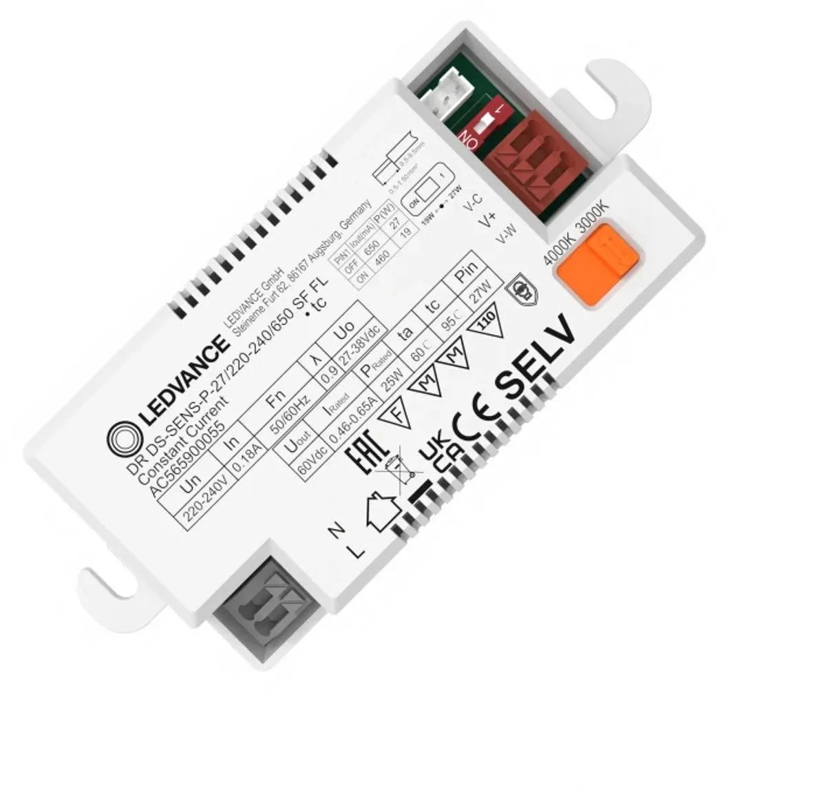 LEDVANCE LED Driver 1W IP20