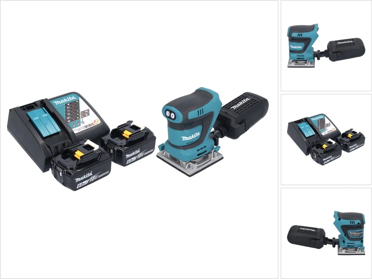 Makita DBO 484 RG Accu-Excentrische Schuurmachine 18V
