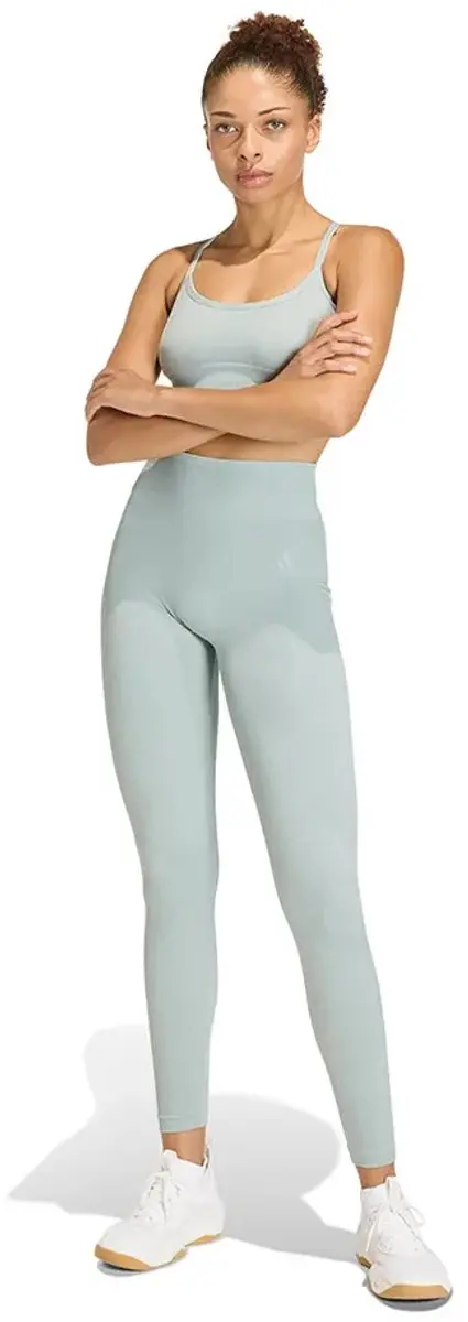 Adidas Workout Essentials Knit Leggings Wonder Sage XS
