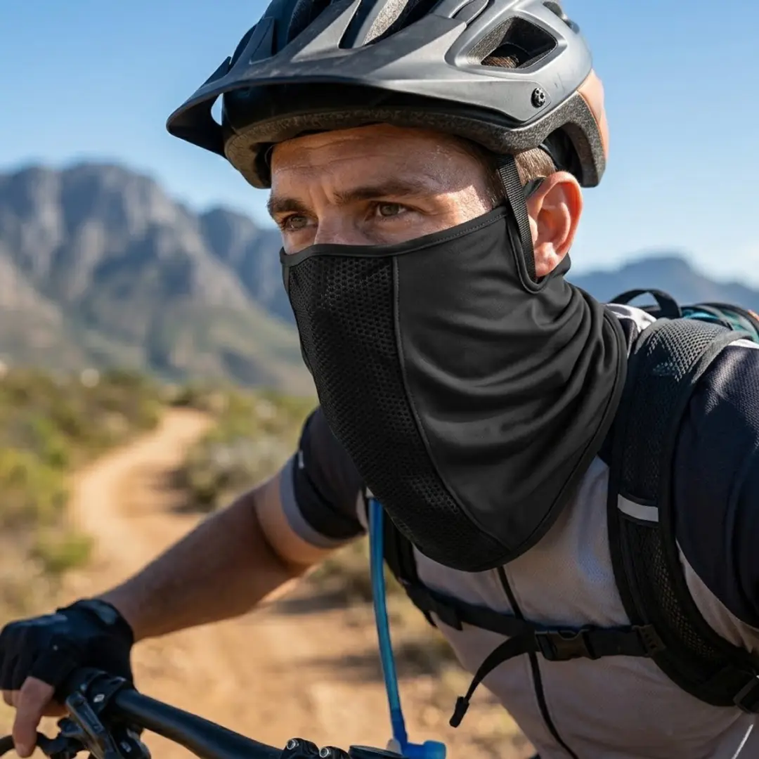 NUVEX Nekwarmer - One Size - Zwart