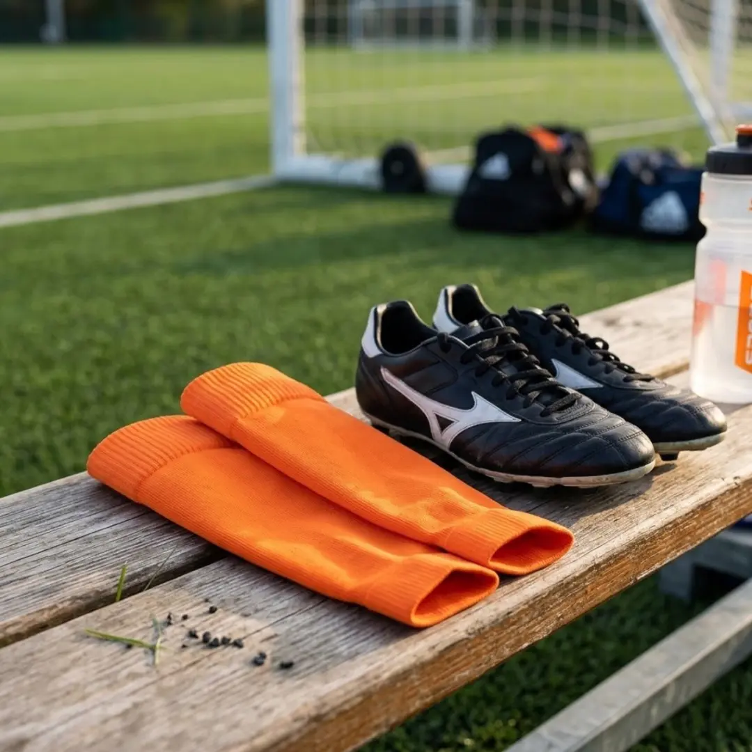 NUVEX Voetbalsokken Compressie - Oranje - One Size