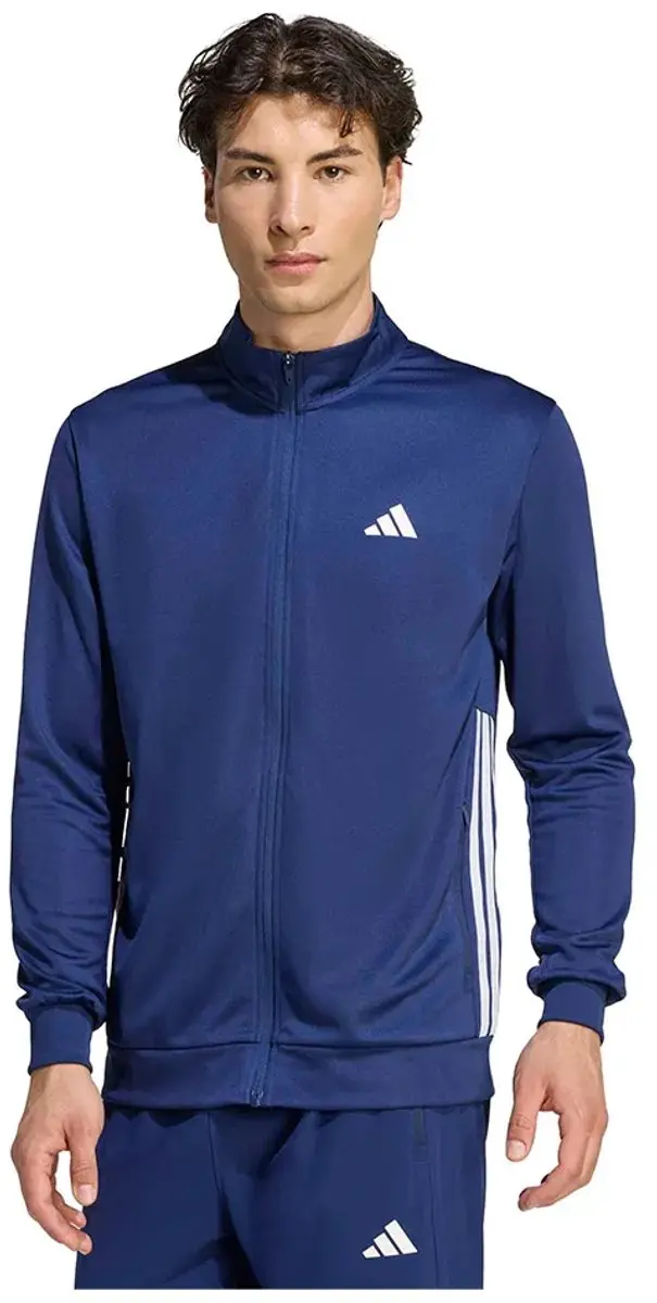 Adidas Workout Essentials 3 Stripes Knit Sweatshirt