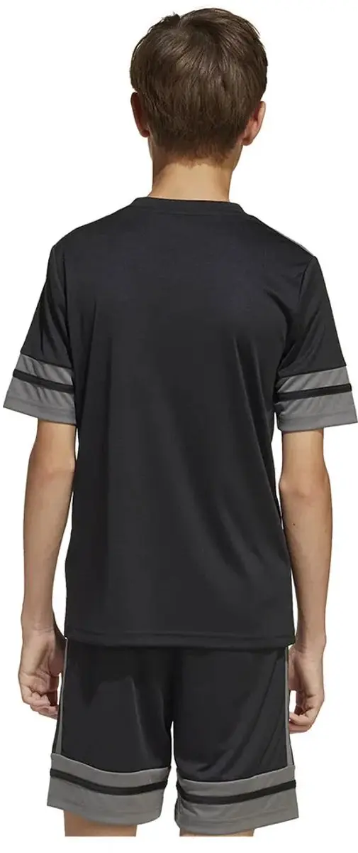 Adidas Squadra 25 T-shirt 122/128 - Zwart/Grijs/Rood