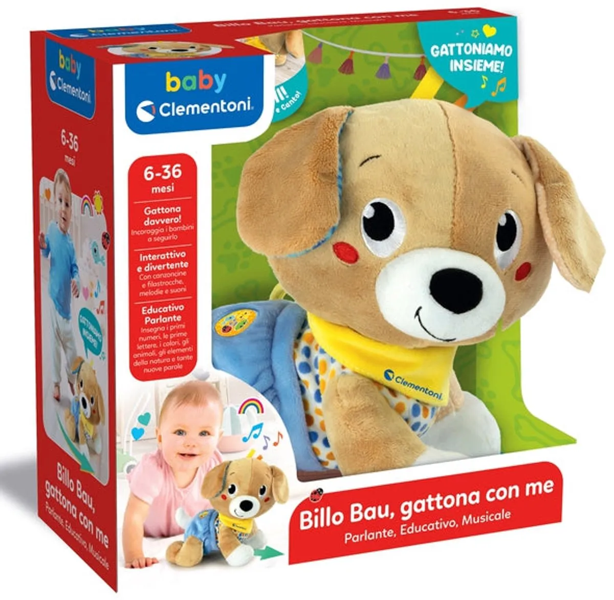 Clementoni Baby 17986 Interactief Speelgoed - Meerkleurig - afbeelding 5 van 5
