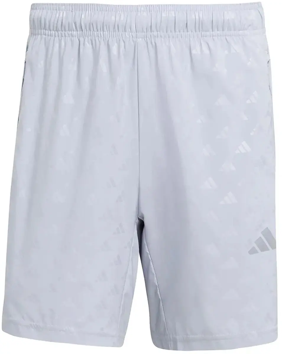 Adidas Workout Essentials Brandlove Woven Korte Broek 5" - S - Halo Silver