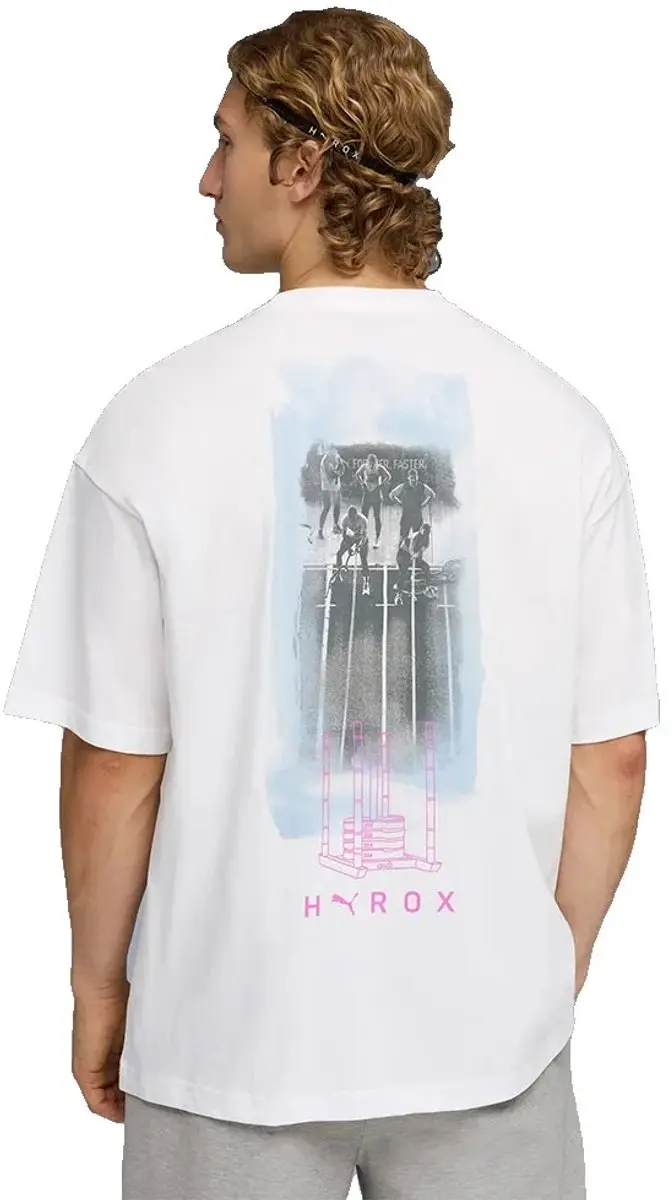 PUMA X Hyrox T-shirt Wit - L
