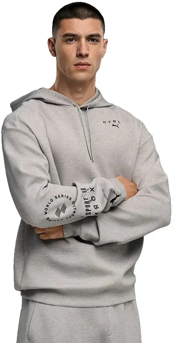 PUMA X Hyrox Cloudspun Hoodie - M - Grijs