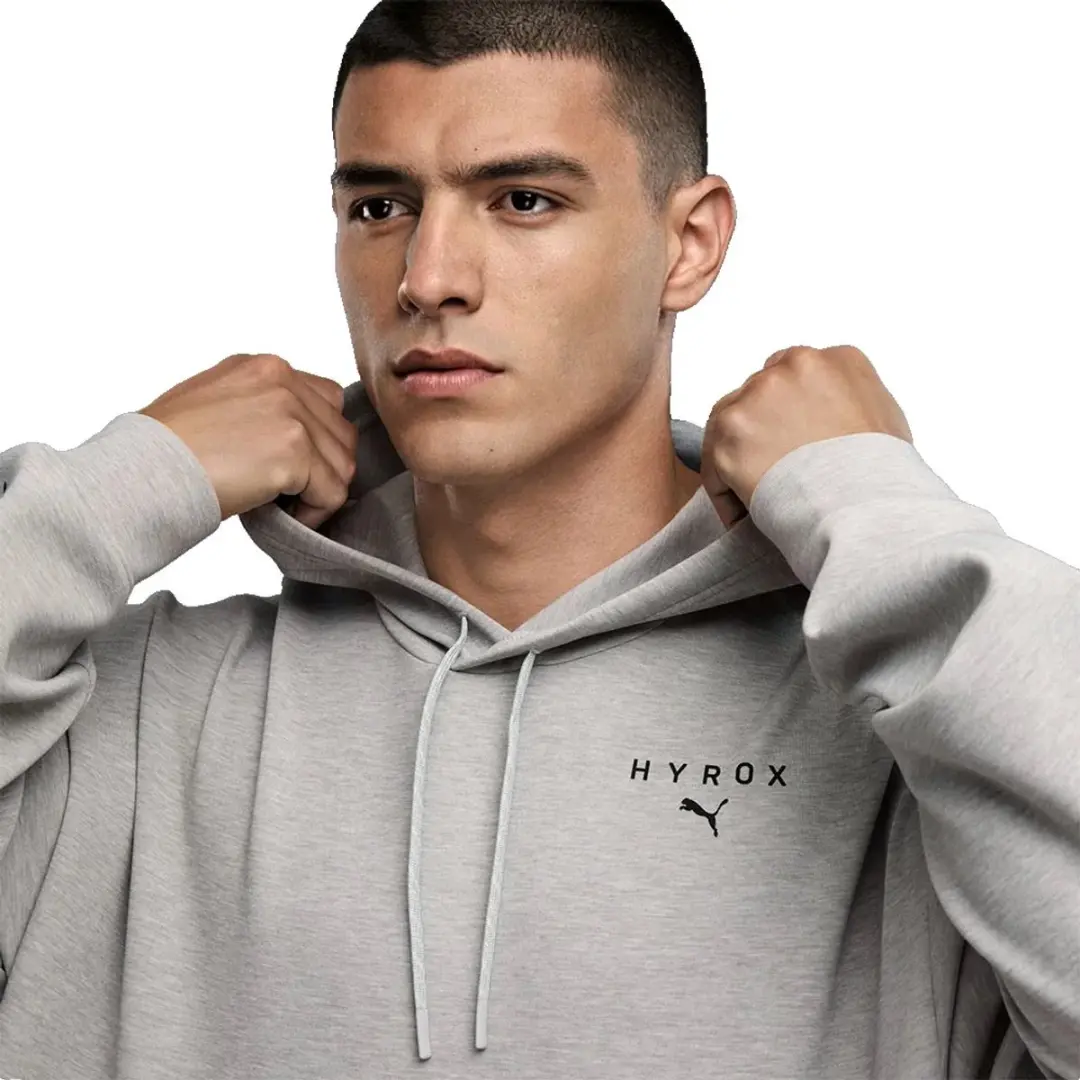 PUMA X Hyrox Cloudspun Hoodie - M - Grijs