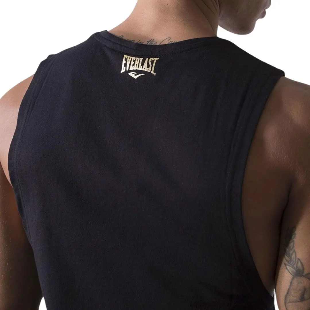 Everlast Sporttop Mannen M - Zwart/Goud