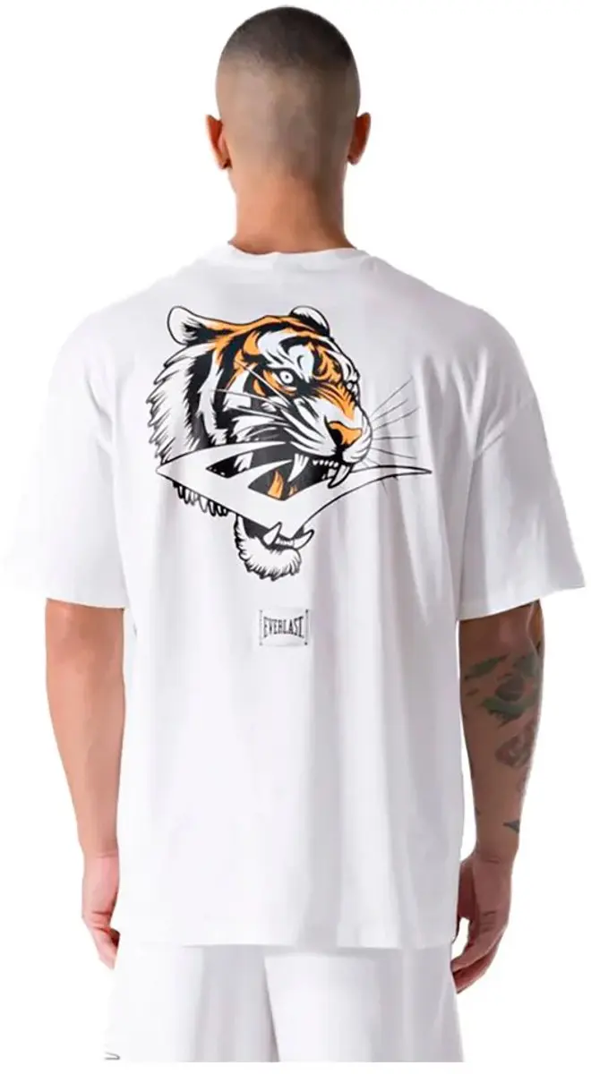 Everlast Tiger T-shirt Wit - S