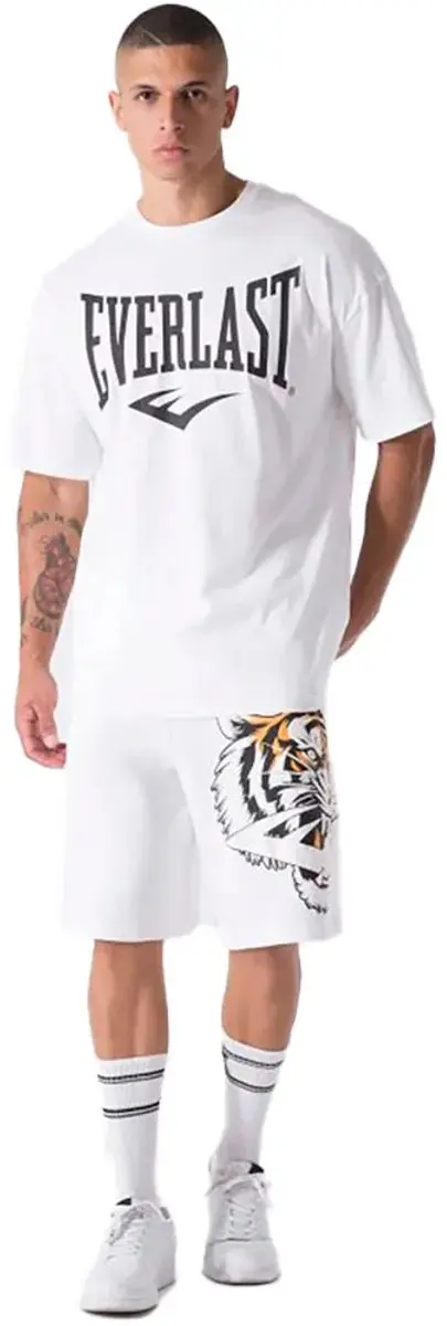 Everlast Tiger T-shirt Wit - S - afbeelding 6 van 6