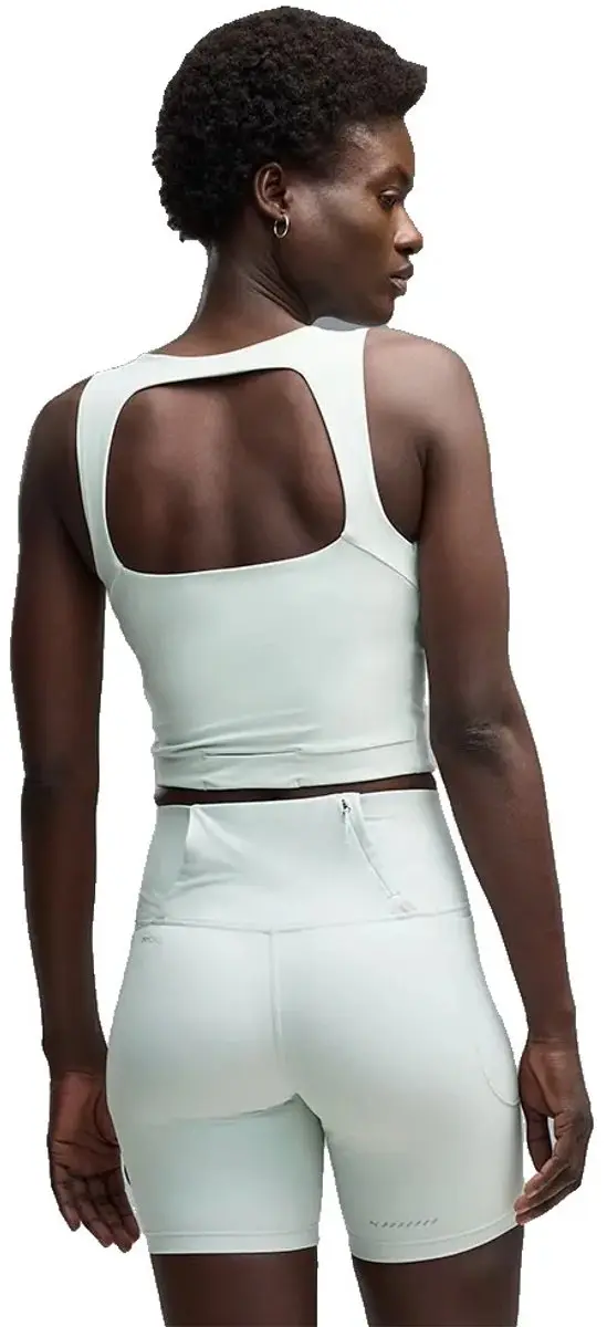 PUMA Lightstride Crop Mouwloos T-shirt Créme De Mint L