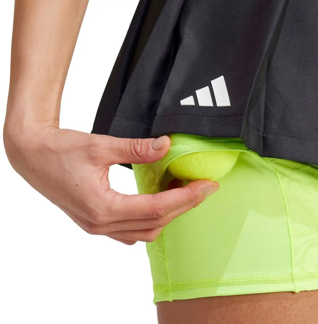 Adidas Aeroready Pro Pleated Rok - L - Zwart - afbeelding 6 van 6
