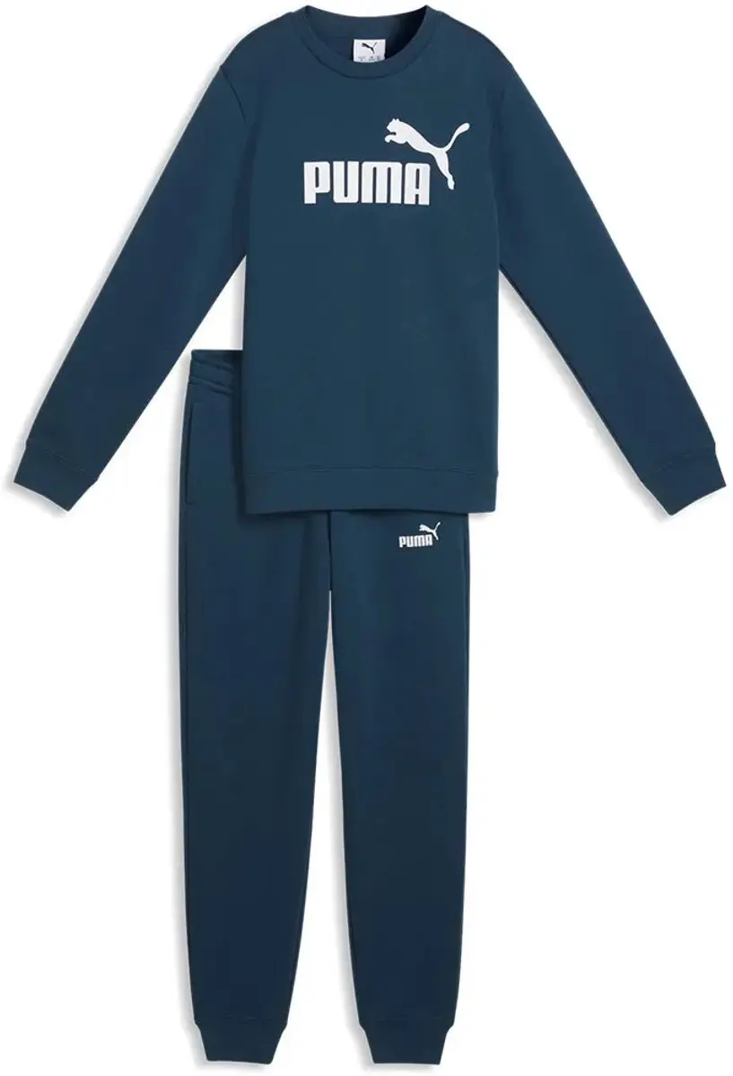 PUMA Essential Nº1 Trainingspak - Blauw - Maat 176