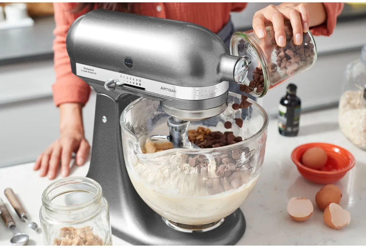 KitchenAid Artisan 5KSM185PS Keukenmachine 300W - 4,8L - Zilver