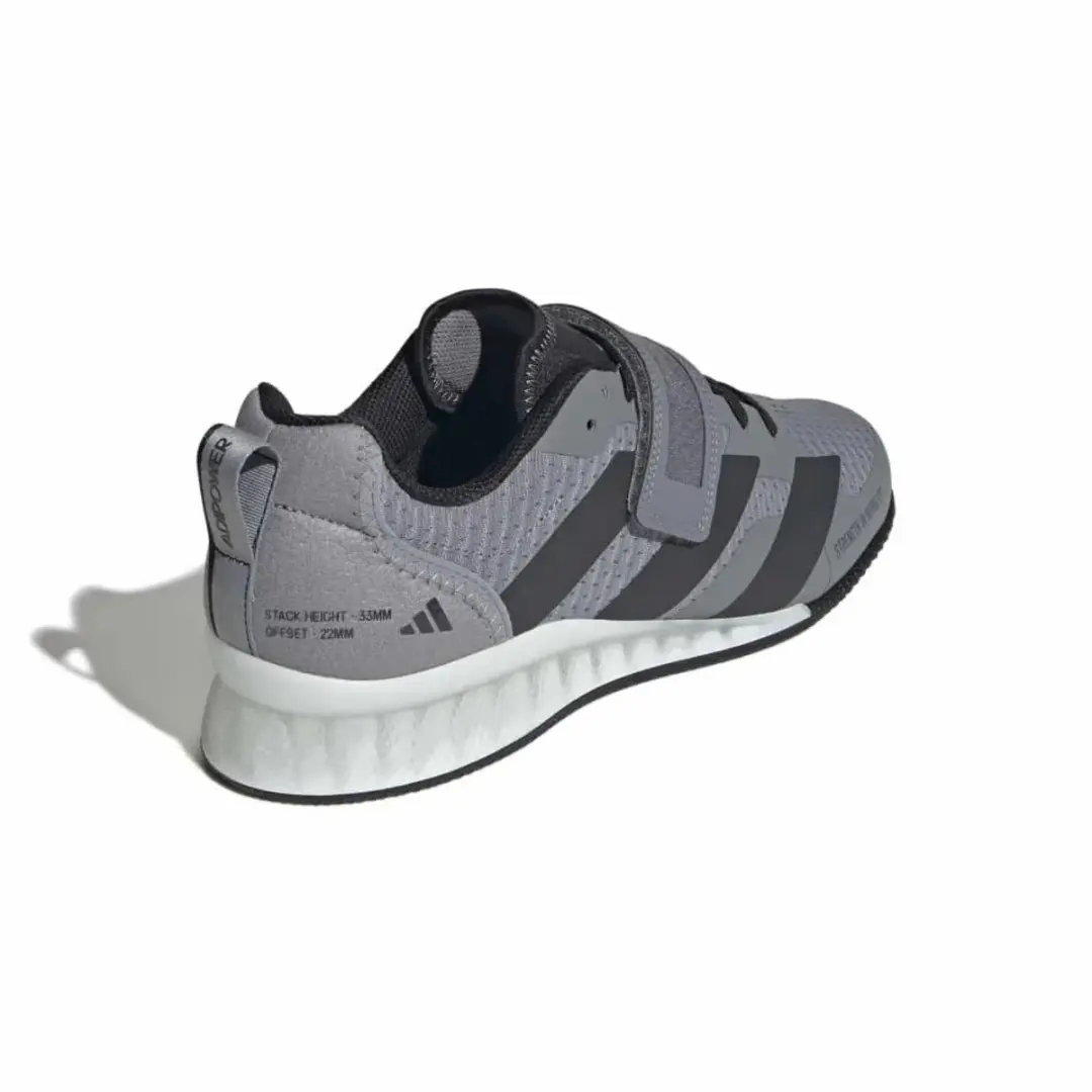 Adidas Adipower III Gewichthefschoenen - 45 1/3 - Grijs