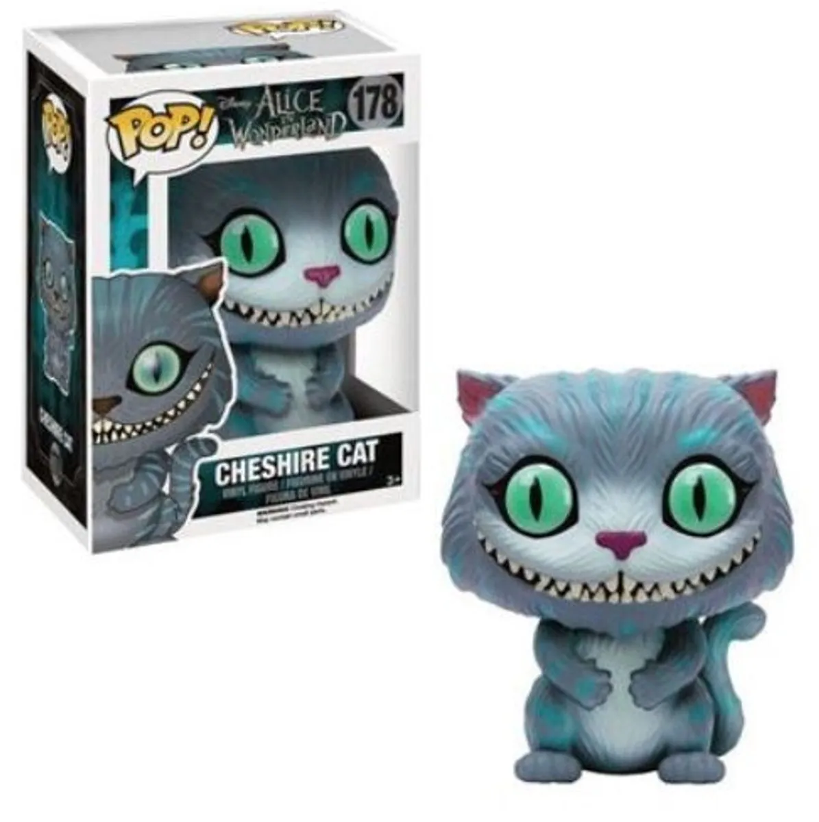 Funko Pop! Disney Alice in Wonderland Cheshire Cat FUN6711 - Bonte kleuren