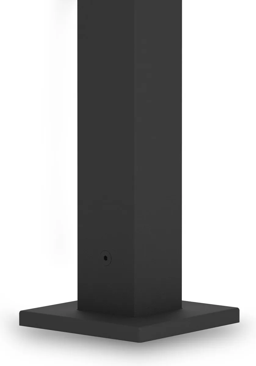 Eglo Ugento Sokkellamp LED - 2 Lichtpunten - 3000K - Zwart/Wit