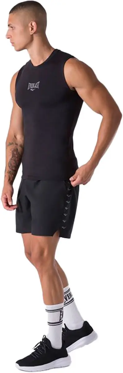 Everlast Technical Mouwloos T-shirt E06 - S - Zwart